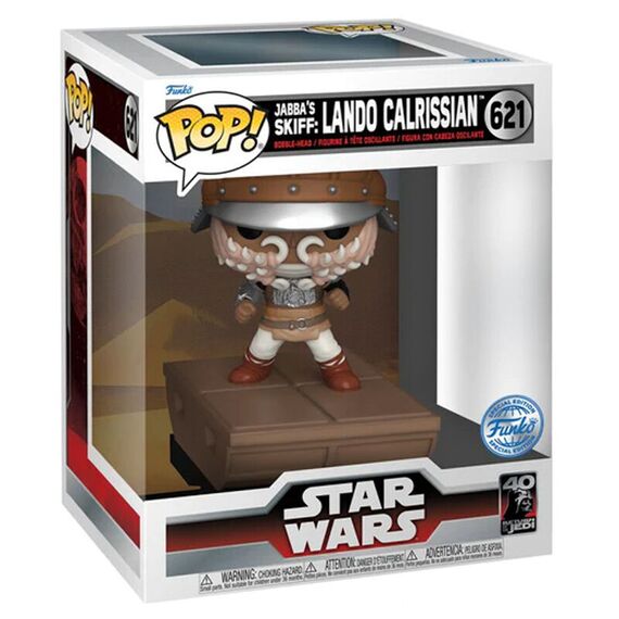 Figurka Star Wars: Return of the Jedi (40th Anniversary) POP! Deluxe - Jabba's Skiff: Lando Calrissian (Special Edition) [621]- Zdjęcie 2