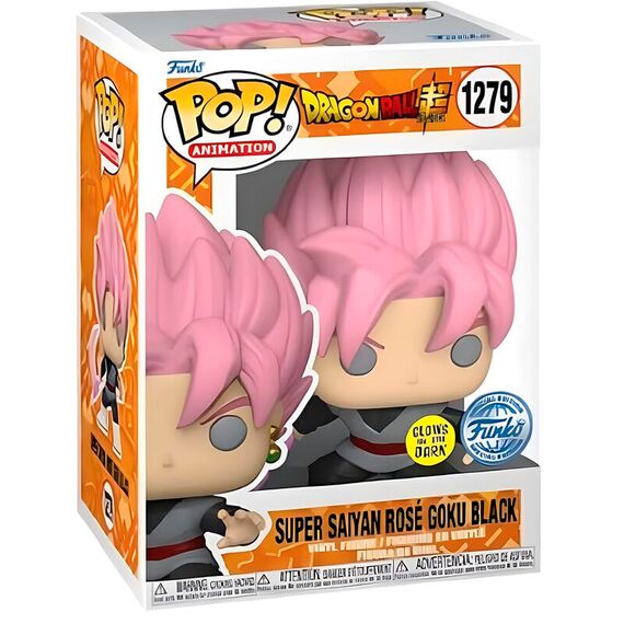 Figurka Dragon Ball Super POP! - SSJ Rose Goku Black (Special Edition GITD) [1279]- Zdjęcie 2