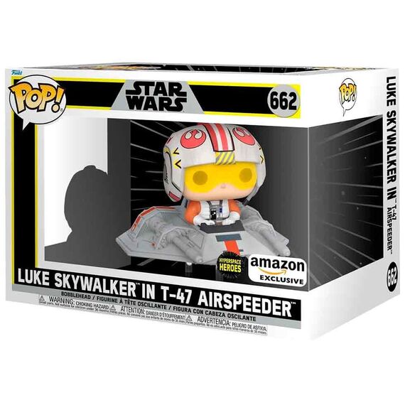 Figurka Star Wars POP! Rides - Luke Skywalker in T-47 Airspeeder (Exclusive) [662]- Zdjęcie 2