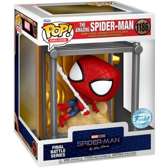 Figurka Marvel Spider-Man: No Way Home POP! Deluxe - Final Battle Series: The Amazing Spider-Man (Special Edition) [1186]- Zdjęcie 2