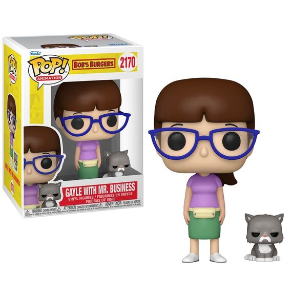 Figurka Bob's Burgers POP! - Gayle with Mr. Business (2170)