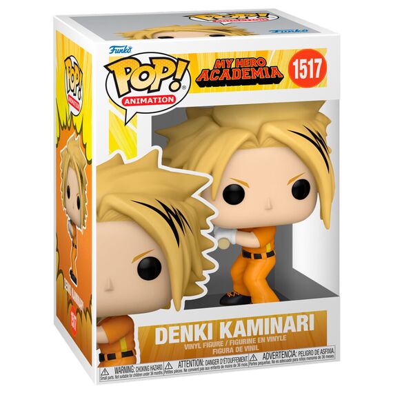 Figurka My Hero Academia POP! - Denki Kaminari (Hero League Baseball) (1517)- Zdjęcie 2
