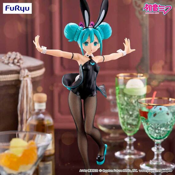 Figurka Hatsune Miku BiCute Bunnies - Hatsune Miku (Black Color Ver.)- Zdjęcie 5