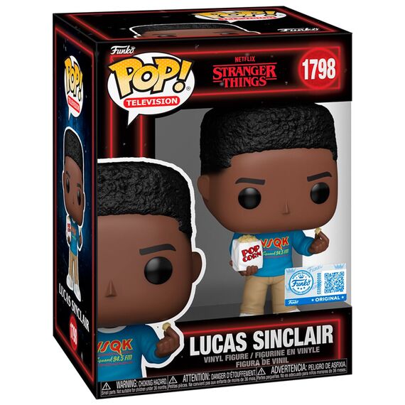 Figurka Stranger Things Season 5 POP! - Lucas Sinclair (Special Edition) [1798]- Zdjęcie 2