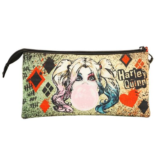 Piórnik potrójny DC Comics - Harley Quinn Mad Love- Zdjęcie 3