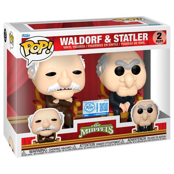 Zestaw 2 figurek Muppety POP! - Waldorf & Statler- Zdjęcie 2