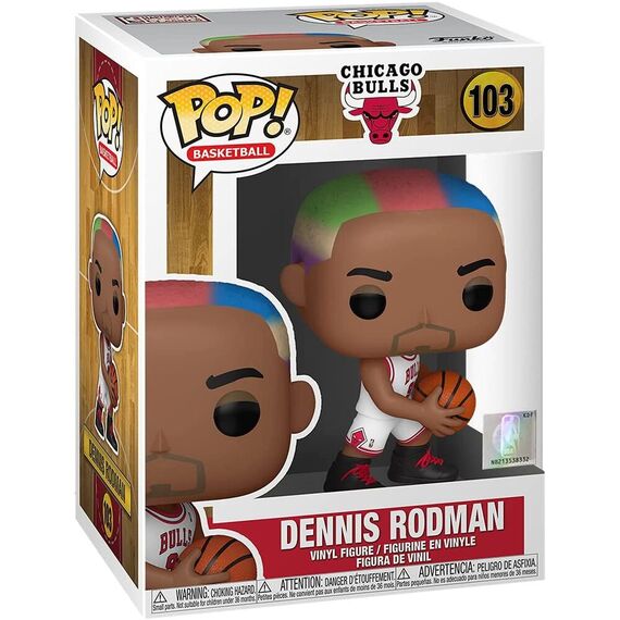 Figurka NBA: Chicago Bulls POP! - Dennis Rodman (103)- Zdjęcie 2