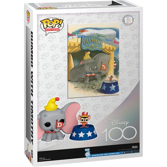 Figurka Disney 100th Anniversary POP! Movie Poster - Dumbo i Timothy- Zdjęcie 5