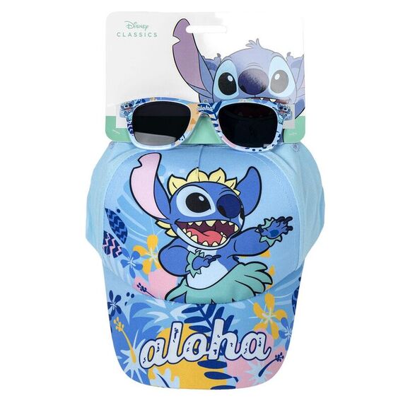 Zestaw Disney Stitch (czapka z daszkiem i okulary)