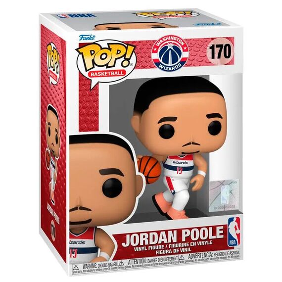 Figurka NBA: Washington Wizards POP! - Jordan Poole (170)- Zdjęcie 2