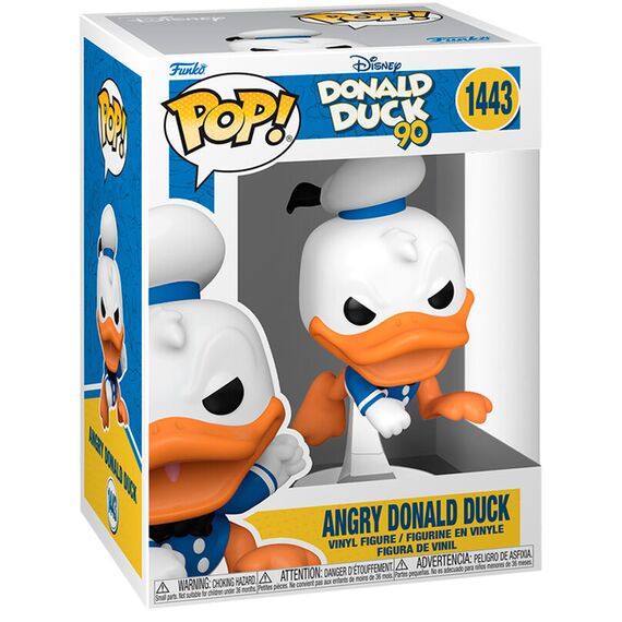 Figurka Disney Kaczor Donald (90th Anniversary) POP! - Angry Donald Duck (1443)- Zdjęcie 2