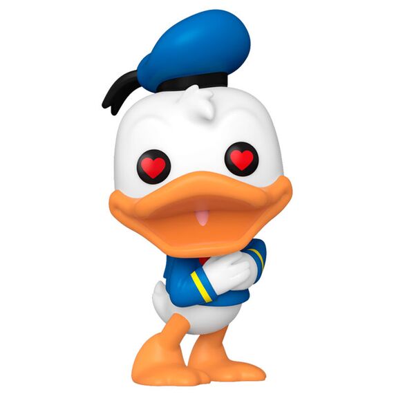 Figurka Disney Kaczor Donald (90th Anniversary) POP! - Donald Duck with Heart Eyes (1445)