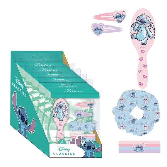 Zestaw akcesoriów do włosów DIsney - Stitch
