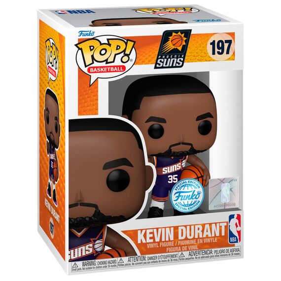 Figurka NBA: Phoenix Suns POP! - Kevin Durant (Special Edition) [197]- Zdjęcie 2
