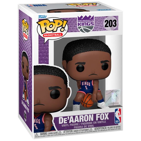 Figurka NBA: Sacramento Kings POP! - De'Aaron Fox (203)- Zdjęcie 2