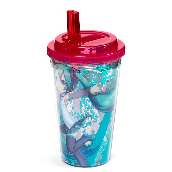 Kubek ze słomką Hatsune Miku 500ml- Zdjęcie 5