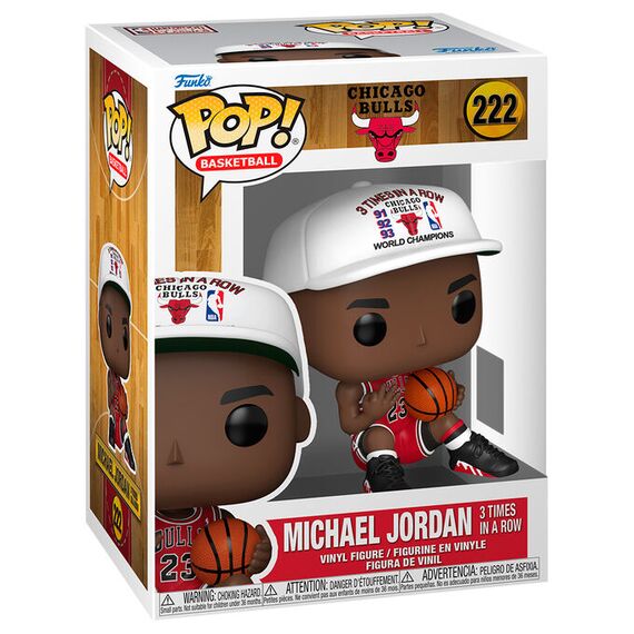 Figurka NBA Chicago Bulls - Michael Jordan (3 Times in a Row)- Zdjęcie 2