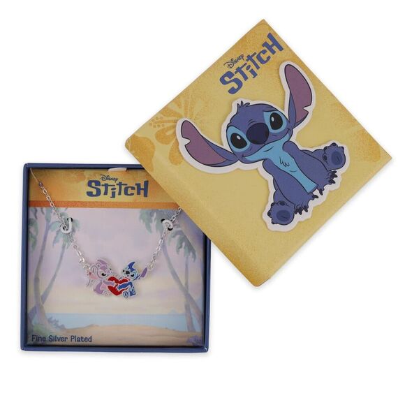 Naszyjnik Disney - Stitch & Angel- Zdjęcie 2