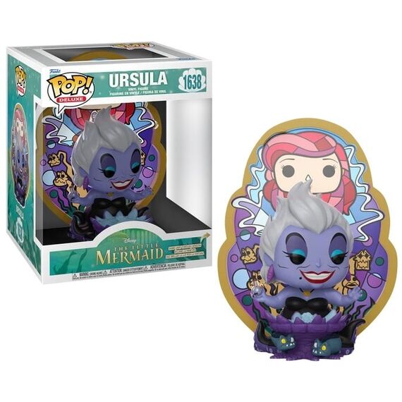 Figurka Mała Syrenka (1989) POP! Deluxe - Ursula (Stained Glass) (1638)