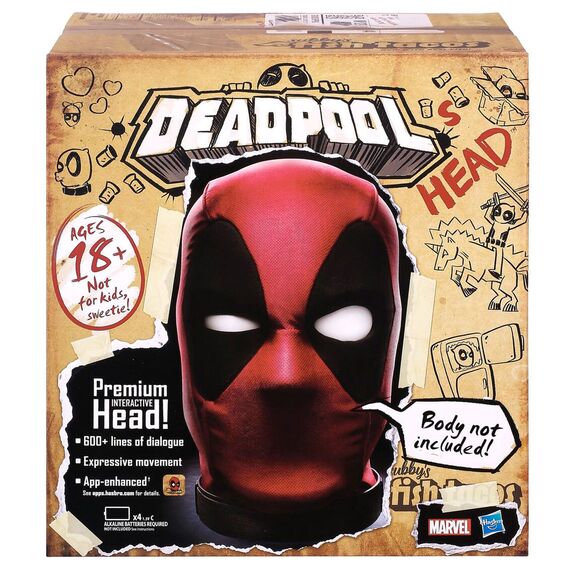 Replika elektroniczna Marvel Legends Premium - Deadpool Head- Zdjęcie 6