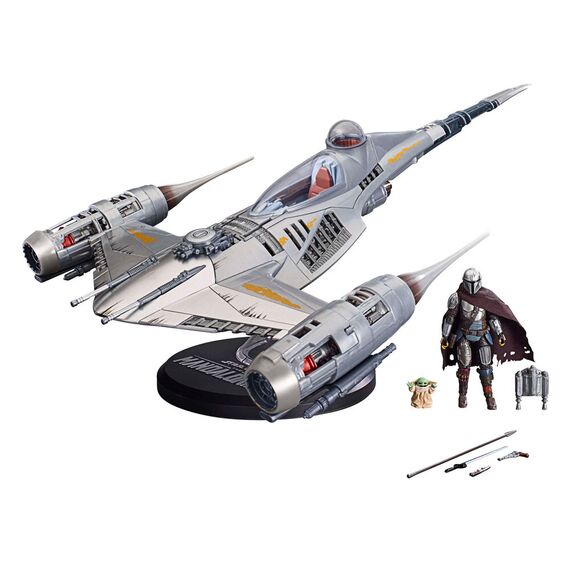 Pojazd z figurką Star Wars The Mandalorian Vintage Collection - The Mandalorian's N-1 Starfighter- Zdjęcie 2