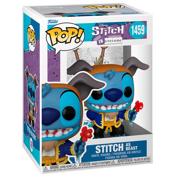 Figurka Disney Stitch in Costume POP! - Stitch as Beast (1459)- Zdjęcie 2