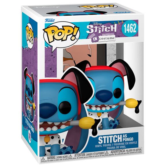 Figurka Disney Stitch in Costume POP! - Stitch as Pongo (1462)- Zdjęcie 2