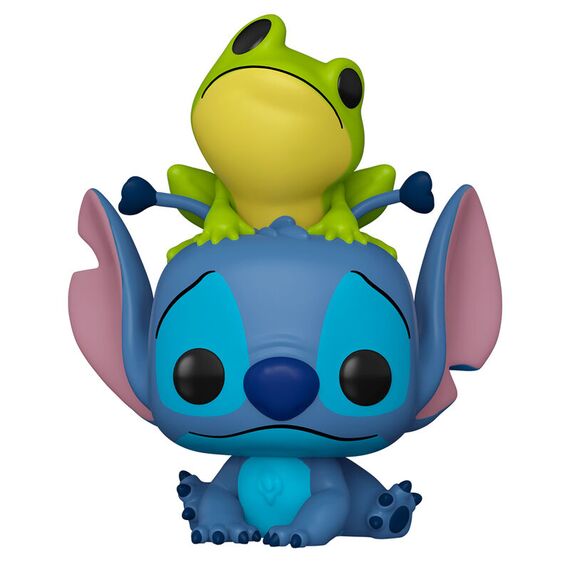 Figurka Disney: Lilo i Stitch POP! - Stitch with Frog (Special Edition) (986)- Zdjęcie 2