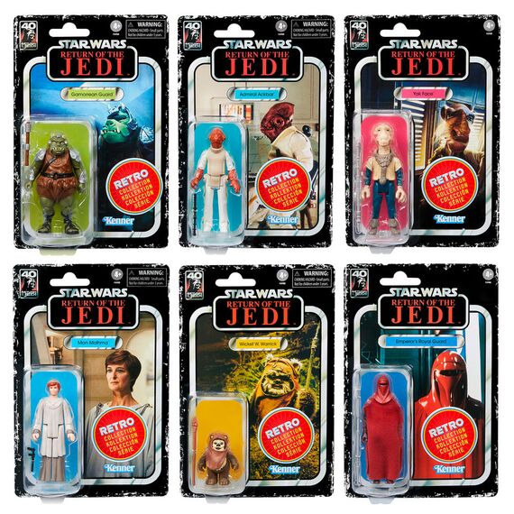 Zestaw 6 figurek Star Wars: Return of the Jedi Retro Collection- Zdjęcie 9