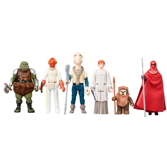 Zestaw 6 figurek Star Wars: Return of the Jedi Retro Collection- Zdjęcie 2