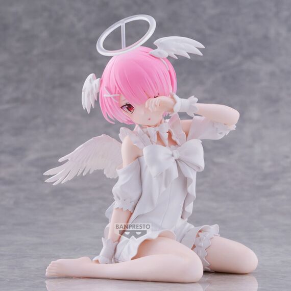 Figurka Re:ZERO Relax Time - Ram (Sweet Angel Ver.)- Zdjęcie 2