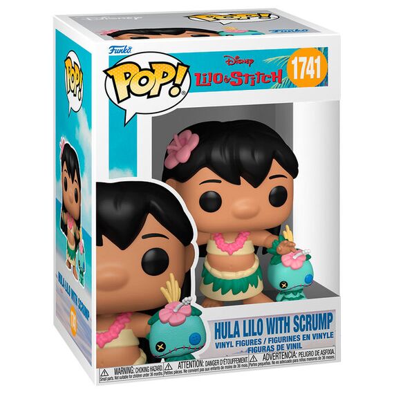 Figurka Disney: Lilo i Stitch POP! - Hula Lilo with Scrump (1741)- Zdjęcie 2