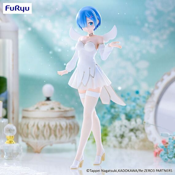 Figurka Re:Zero BiCute Pure - Rem (Little Wings Ver.)