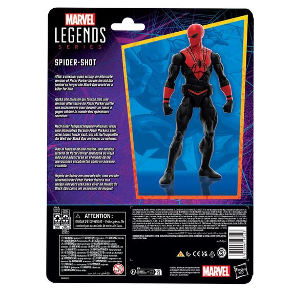 Figurka Spider-Man Marvel Legends - Spider-Shot- Zdjęcie 11