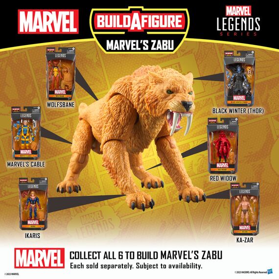 Figurka Marvel Legends - Ikaris (BAF: Marvel's Zabu)- Zdjęcie 29