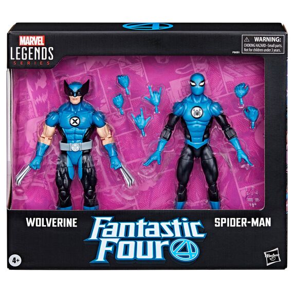 Zestaw 2 figurek Fantastic Four Marvel Legends - Wolverine & Spider-Man- Zdjęcie 26