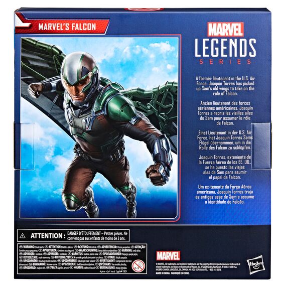 Figurka Kapitan Ameryka: Nowy wspaniały świat Marvel Legends - Falcon- Zdjęcie 16