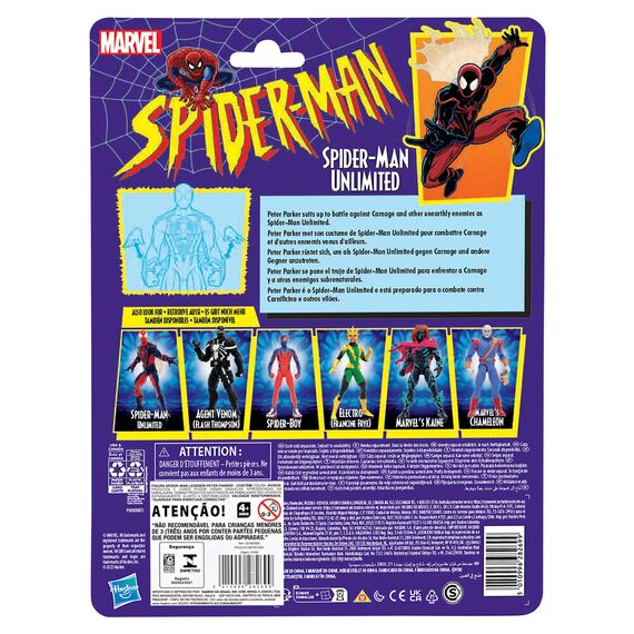 Figurka Spider-Man Marvel Legends Retro Collection - Spider-Man Unlimited- Zdjęcie 18