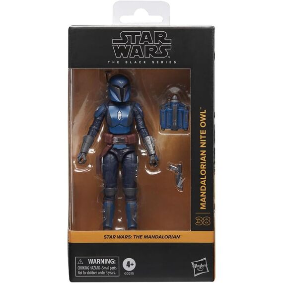 Figurka Star Wars: The Mandalorian Black Series - Mandalorian Nite Owl- Zdjęcie 14