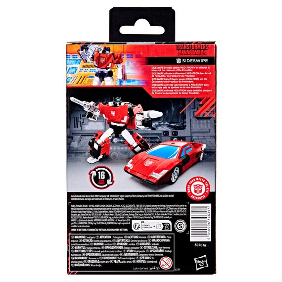 Figurka Transformers: Devastation Studio Series Deluxe Class - Sideswipe- Zdjęcie 8