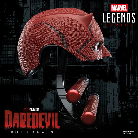 Repliki Daredevil: Born Again Marvel Legends 1/1 - Maska i Billy Club Daredevila- Zdjęcie 12