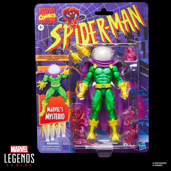 Figurka Spider-Man Marvel Legends Retro Collection - Mysterio- Zdjęcie 9