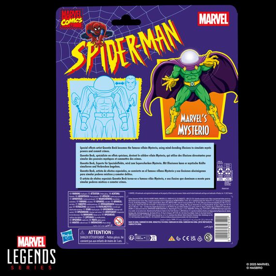 Figurka Spider-Man Marvel Legends Retro Collection - Mysterio- Zdjęcie 12