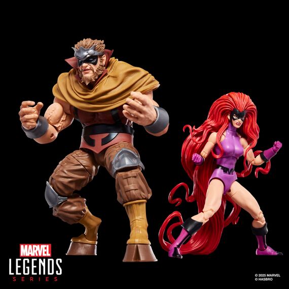 Zestaw 2 figurek Marvel Legends (Inhumans) - Marvel's Medusa & Gorgon- Zdjęcie 20