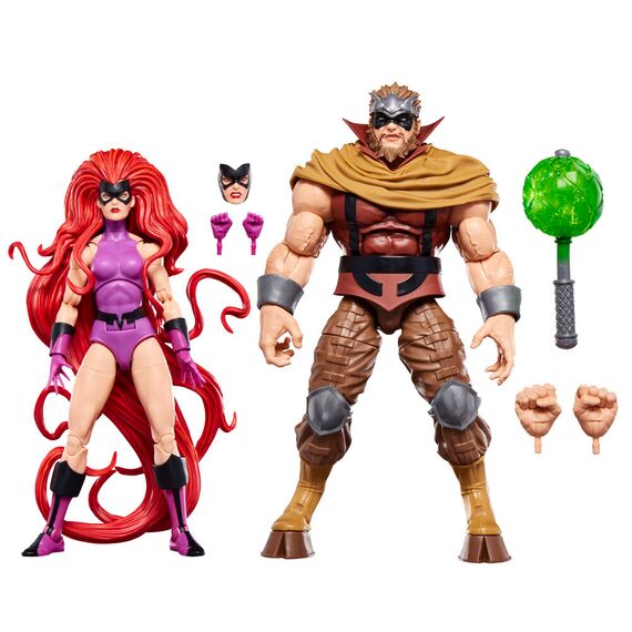 Zestaw 2 figurek Marvel Legends (Inhumans) - Marvel's Medusa & Gorgon- Zdjęcie 2