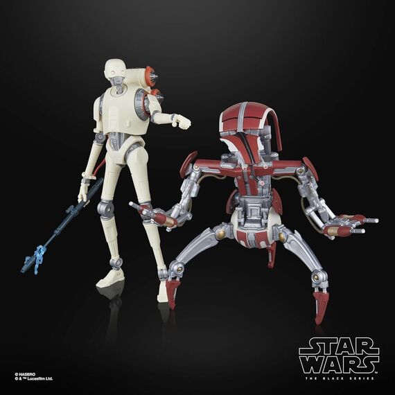Zestaw 2 figurek Star Wars Black Series - KX Security Droid Enforcer & Droideka- Zdjęcie 5