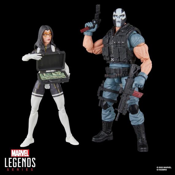 Zestaw 2 figurek Marvel Legends Super Villains - Madame Masque & Crossbones- Zdjęcie 5