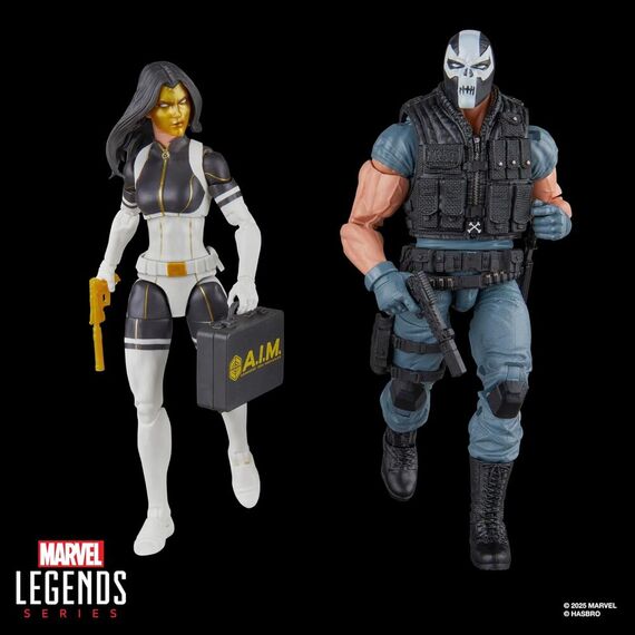 Zestaw 2 figurek Marvel Legends Super Villains - Madame Masque & Crossbones- Zdjęcie 8