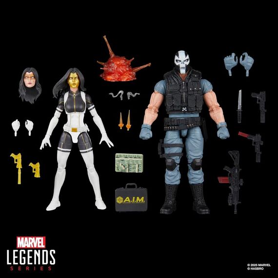 Zestaw 2 figurek Marvel Legends Super Villains - Madame Masque & Crossbones- Zdjęcie 10