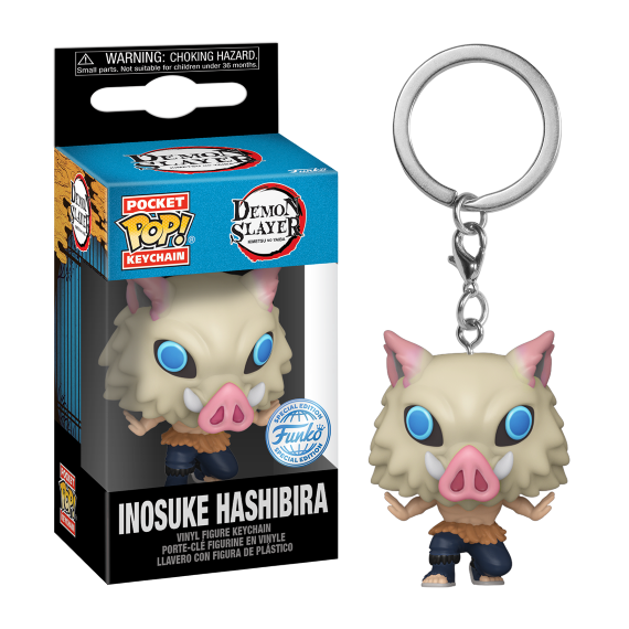 Brelok Demon Slayer: Kimetsu no Yaiba POP! - Inosuke Hashibira (Special Edition)